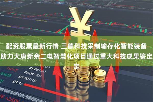 配资股票最新行情 三德科技采制输存化智能装备助力大唐新余二电智慧化项目通过重大科技成果鉴定
